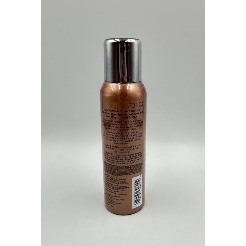 Sally Hansen Airbrush Legs Spray-On Tan Glow 3703-03 Water‎ Resistant New Sealed